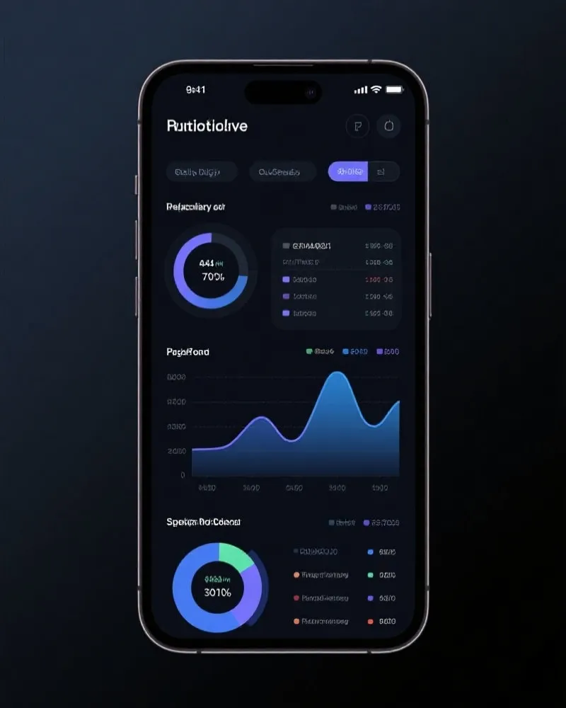 Mobile App Charts